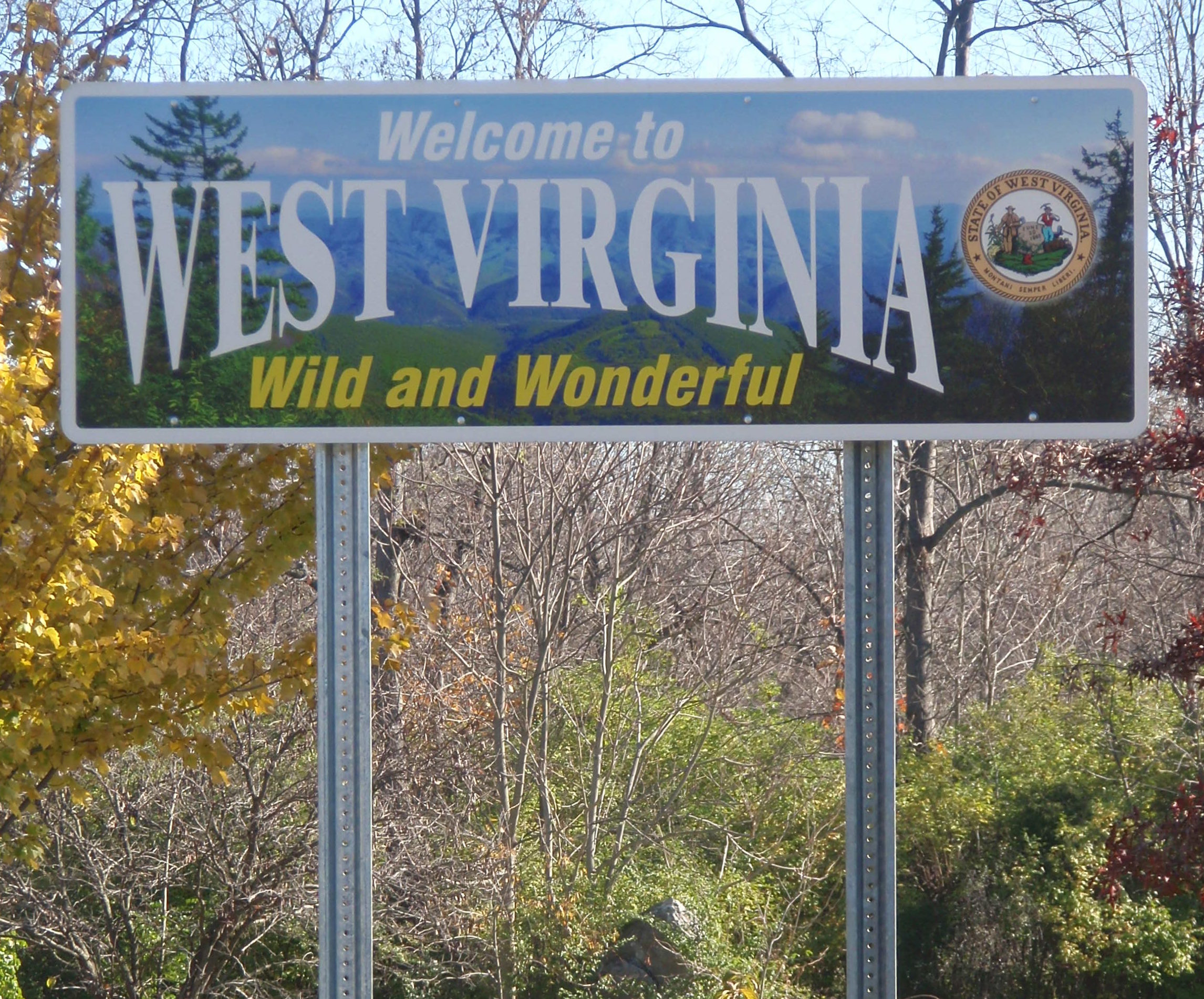west virginia welcome - by Joel Kramer is licensed under CC BY 2.0
